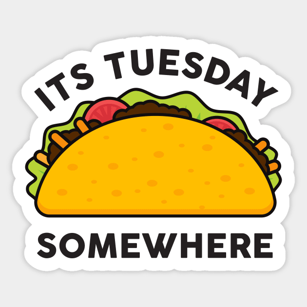 Taco Tuesday Sticker by Woah_Jonny